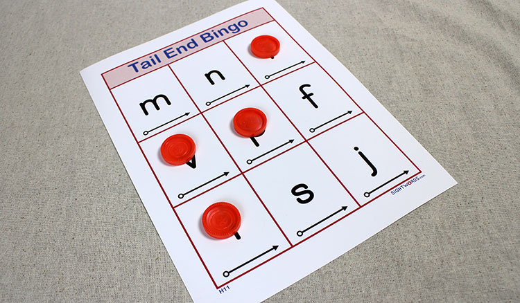 tail end bingo